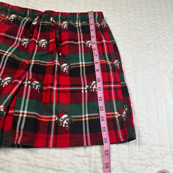 NWT Buc-ees Plaid Men’s Pajamas Christmas Fannel Short in Size S - Picture 4 of 11